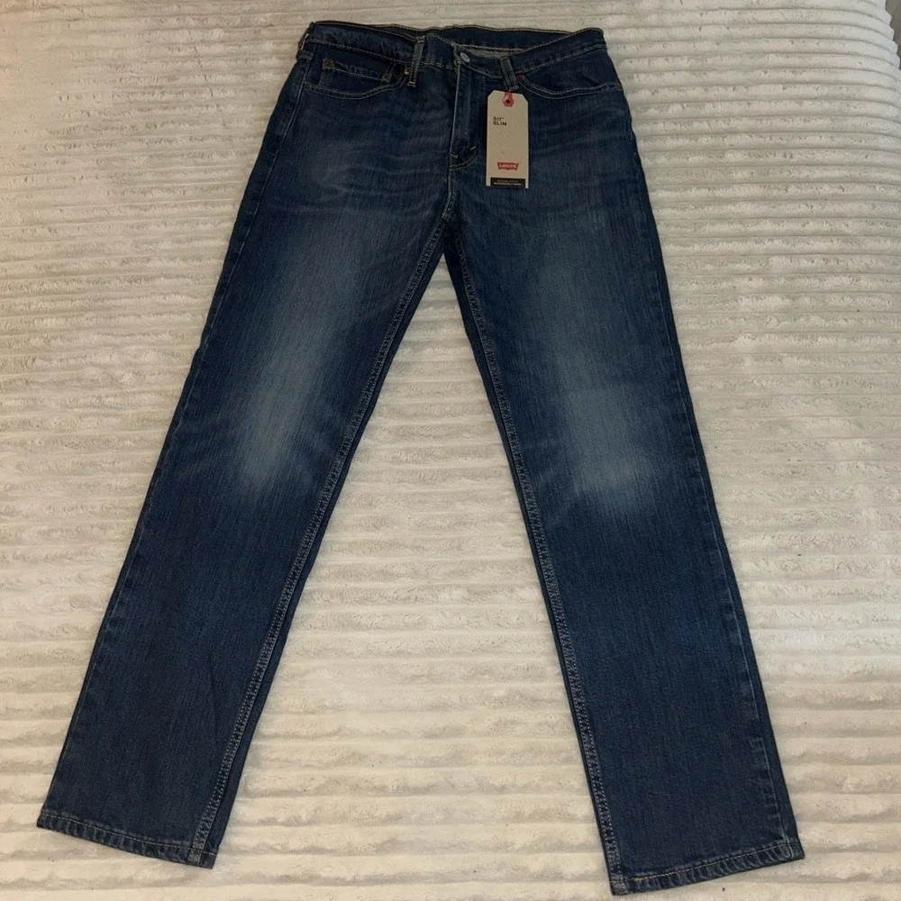 Levis 511 Slim Fit Jeans Color Throttle 1163 Size 32x30 Stretch